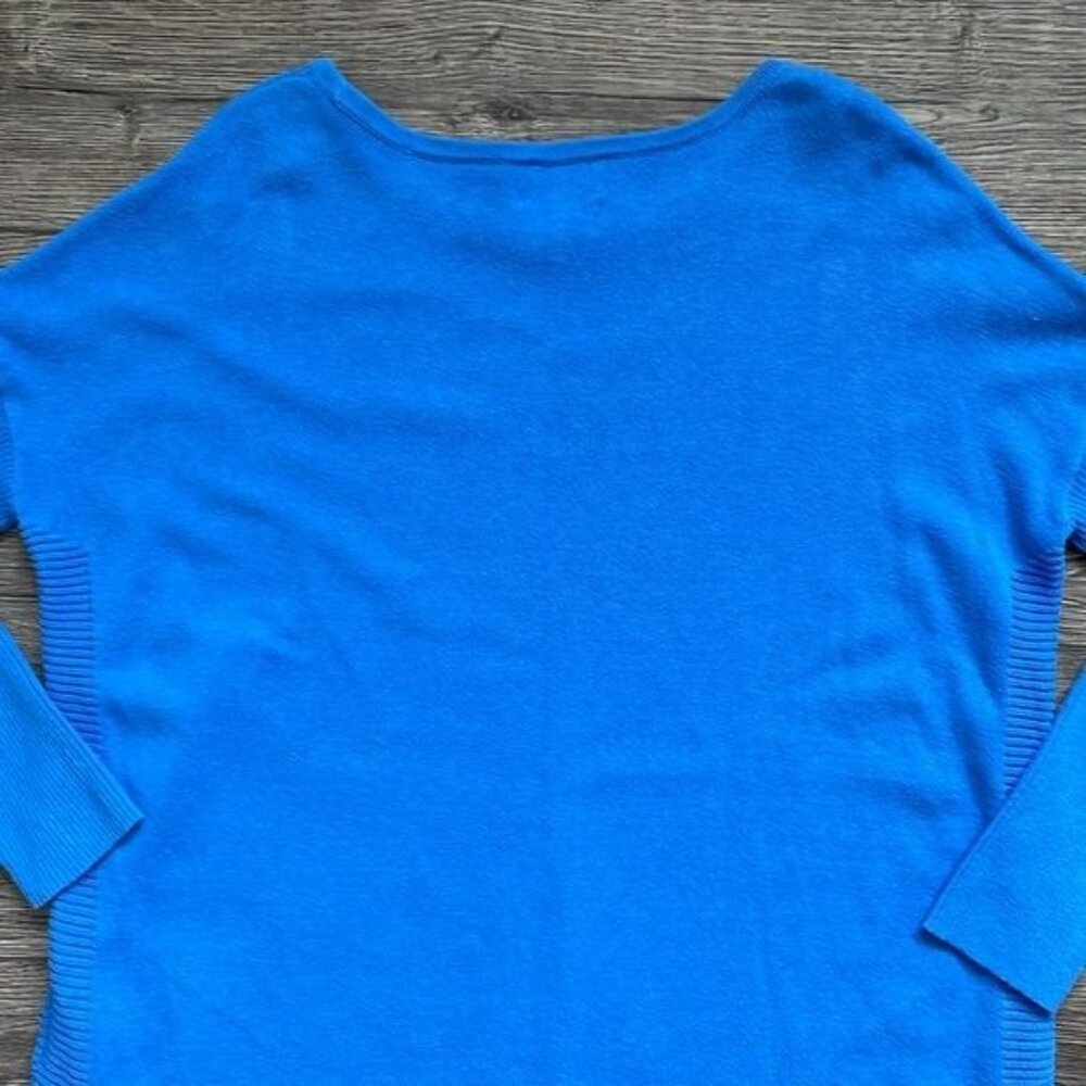 Lilly Pulitzer | Kids Girl's Mini Ramona Fringe Sweater Coastal Blue XL 12-14 - Picture 8 of 10